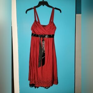 My Michelle size s red and black.